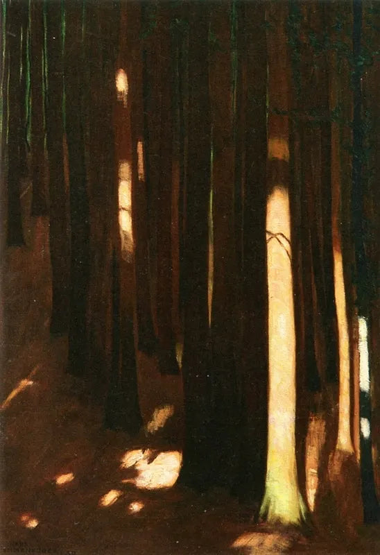Painting by Hans Emmenegger (1866-1940)